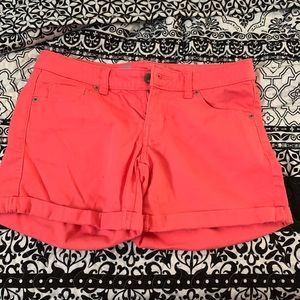 Coral shorts